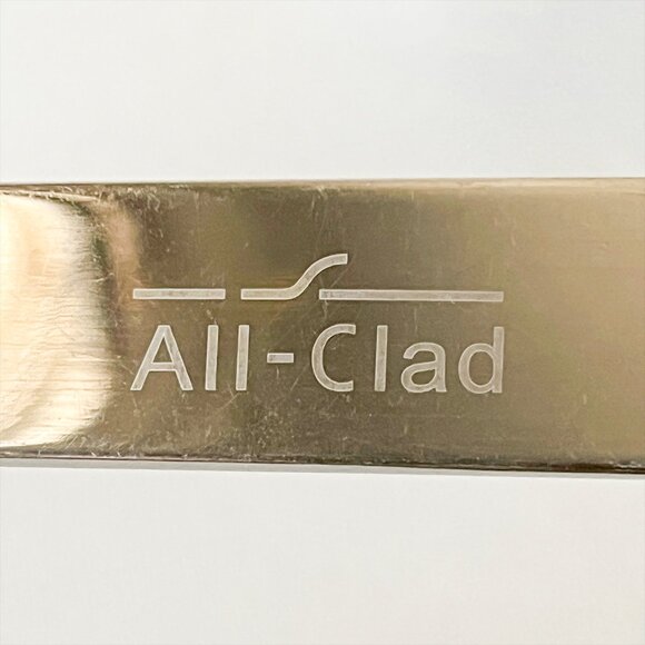 2 All-Clad Large Spatula Turner 14.5" Pasta Ladle 11.5" Heavy Duty - Picture 4 of 6